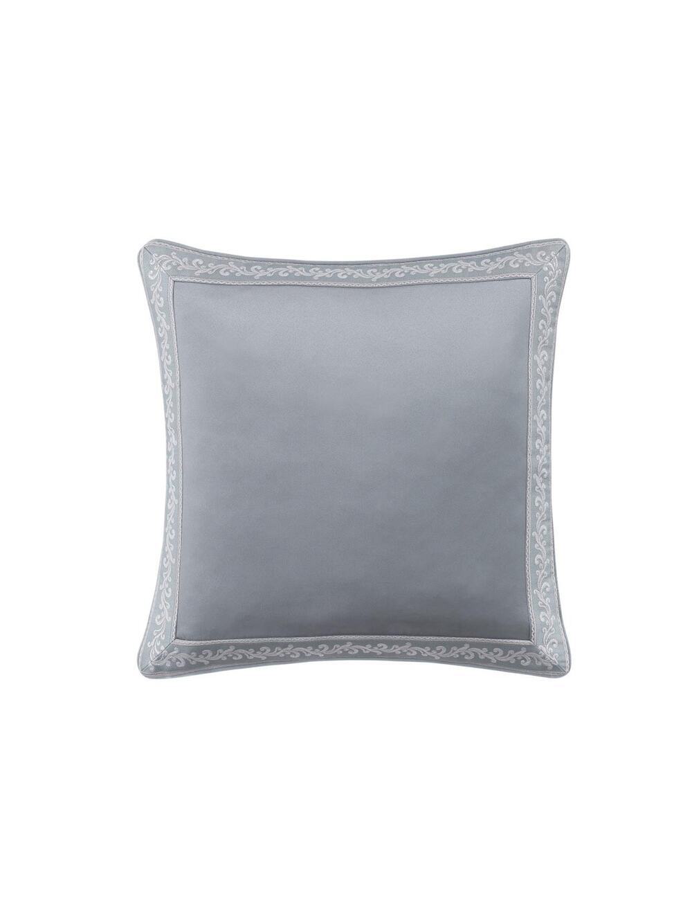 J Queen New York Sondra Powder Blue Euro Sham New 26x26 Square Cover $84